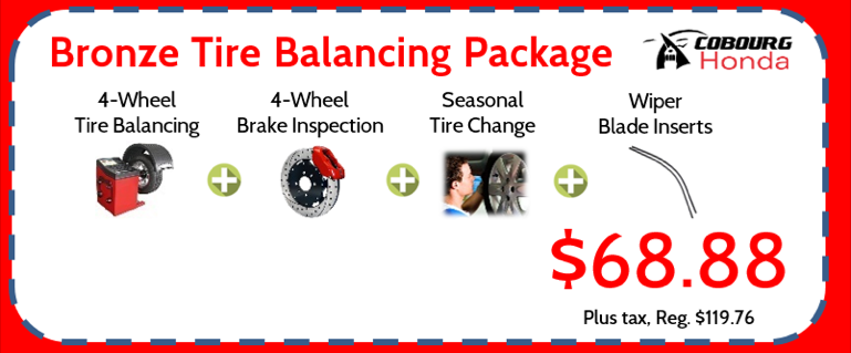 Bronze Tire Balancing Package