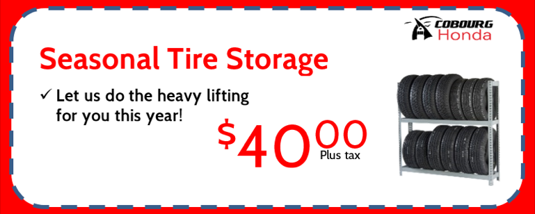 Seasonal Tire Storage