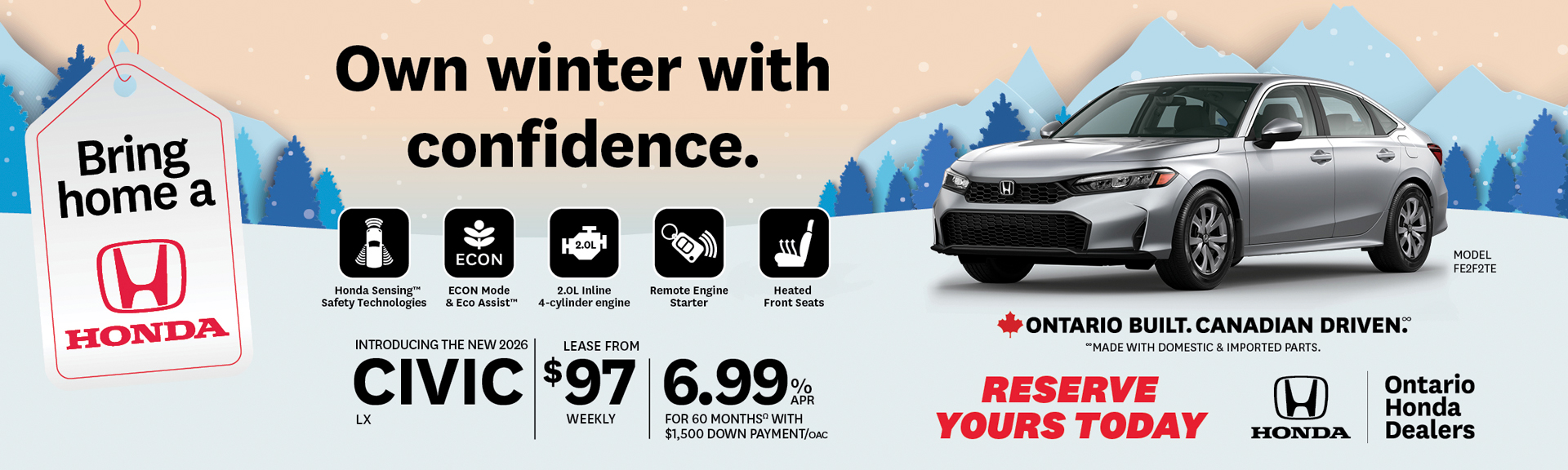 Honda Canada Incentives